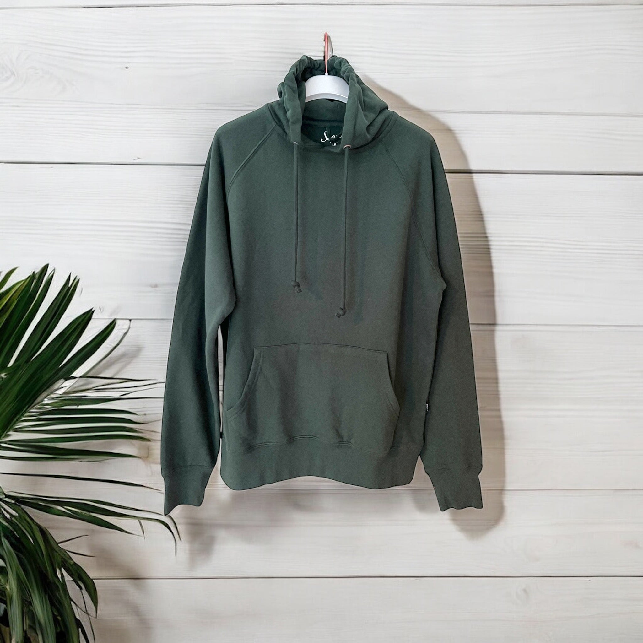 Felpa Hoodie Cappuccio VERDE