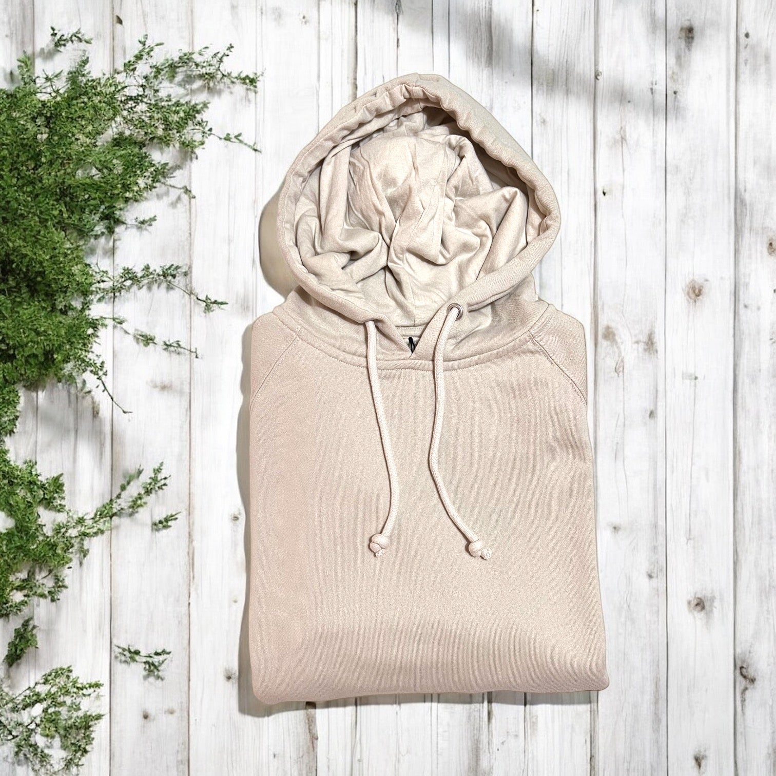 Felpa Hoodie Cappuccio BEIGE