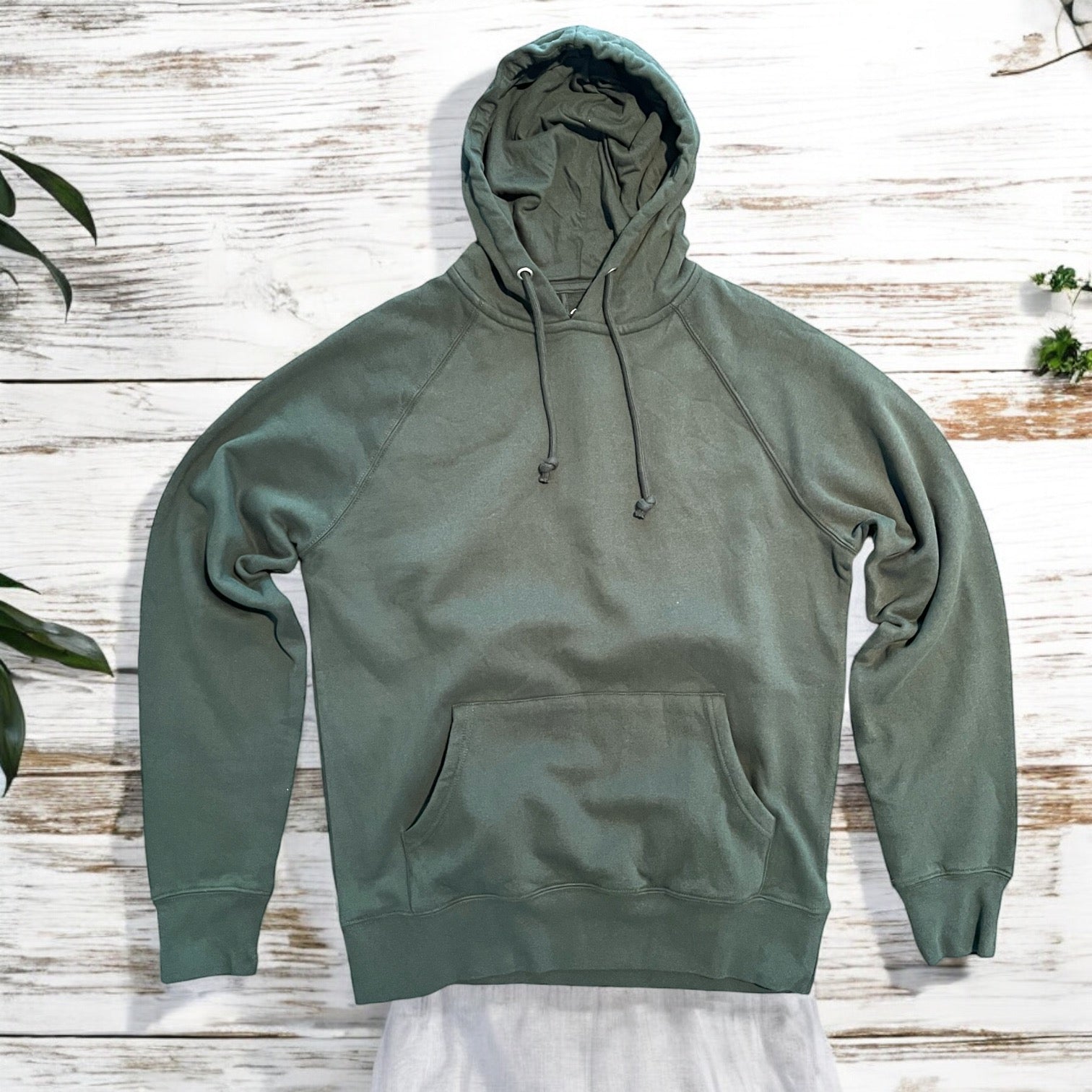 Felpa Hoodie Cappuccio VERDE