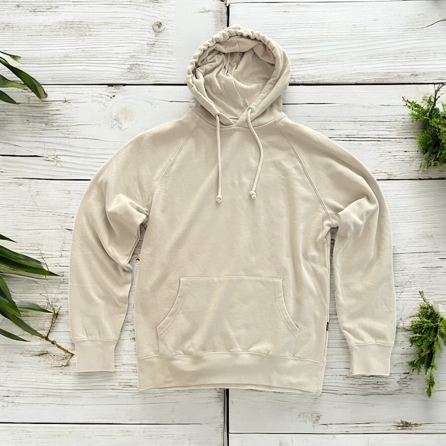 Felpa Hoodie Cappuccio BEIGE