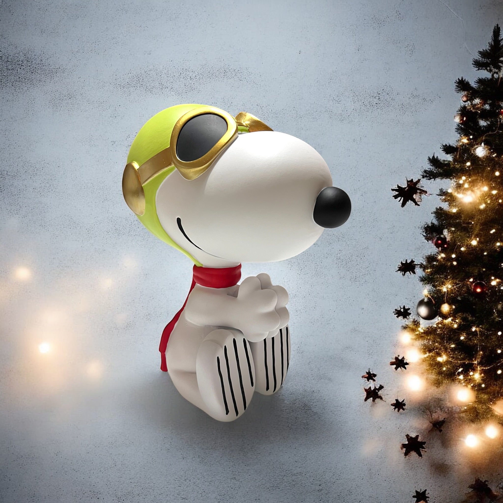 Snoopy Aviator White