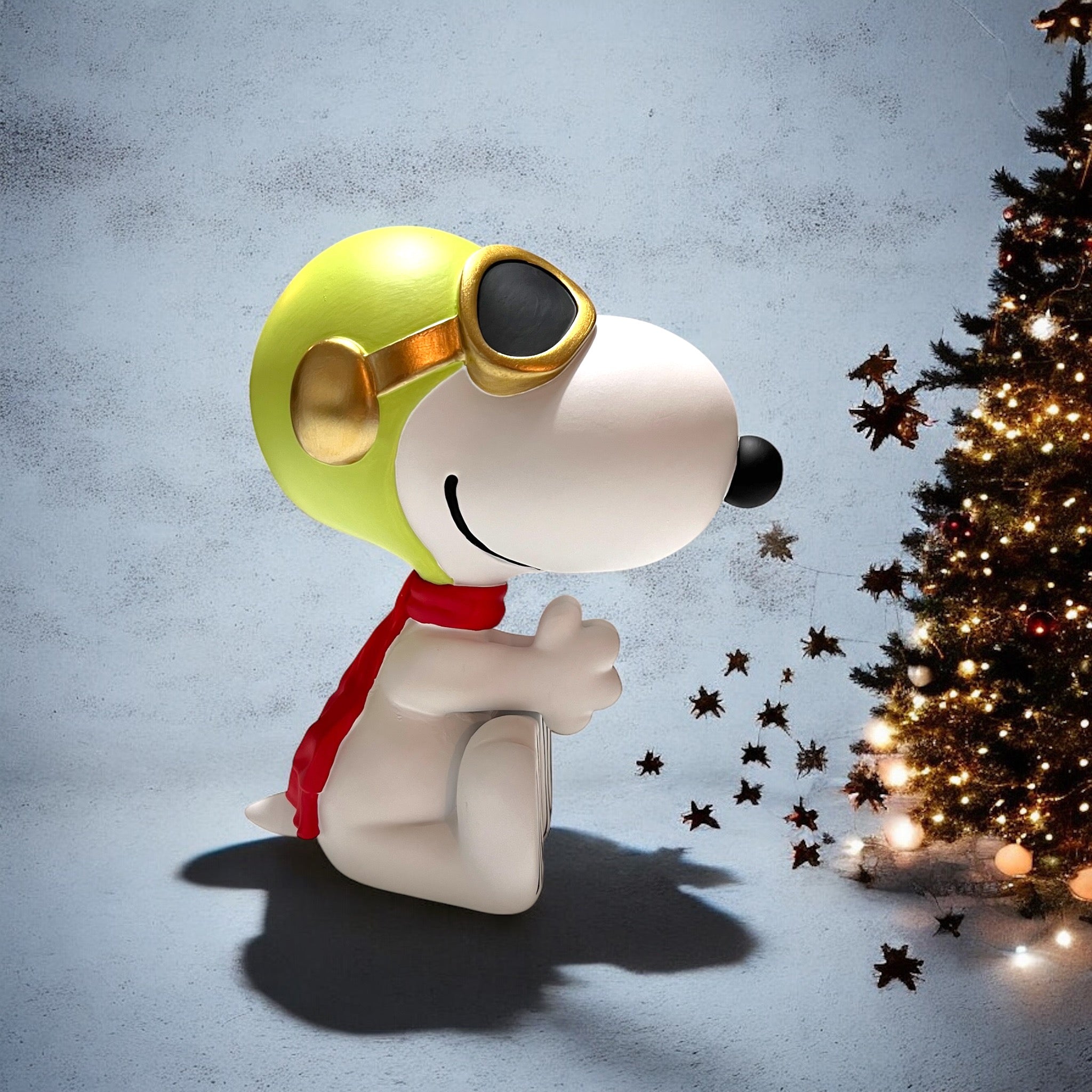 Snoopy Aviator White