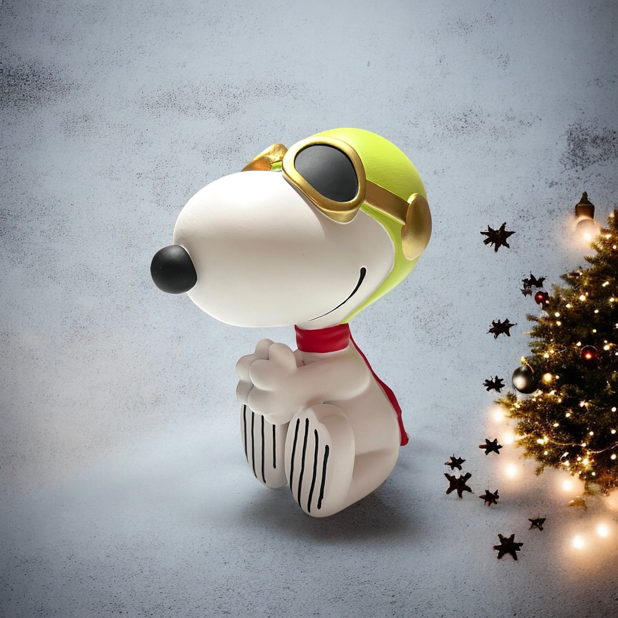 Snoopy Aviator White