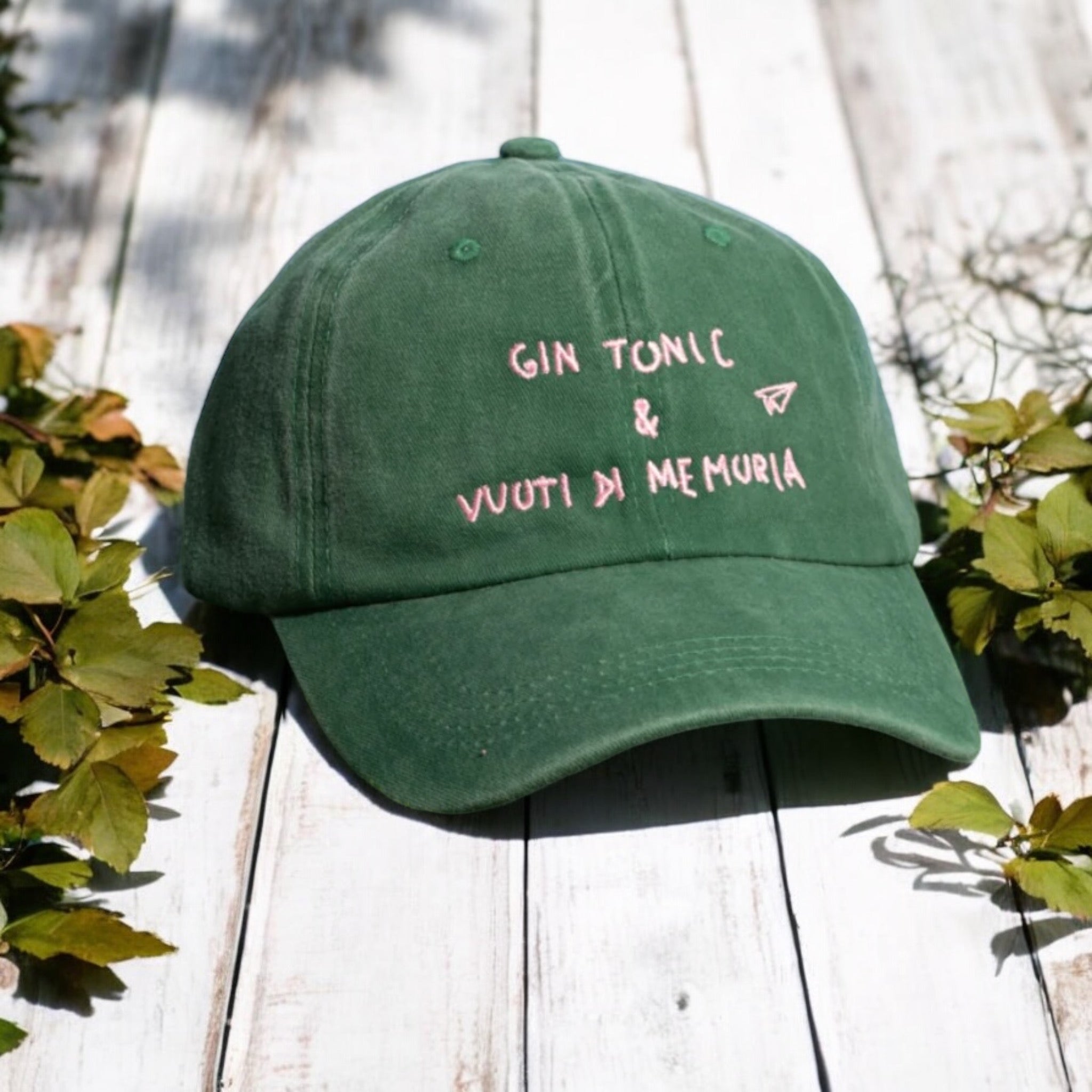 Cappellino Baseball GIN TONIC E VUOTI DI MEMORIA