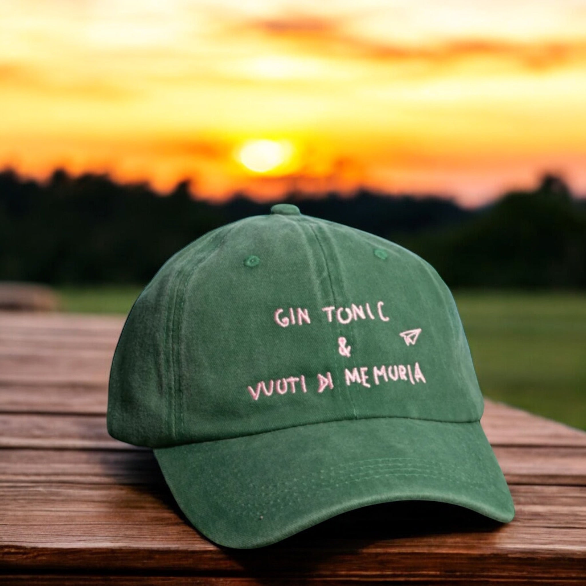 Cappellino Baseball GIN TONIC E VUOTI DI MEMORIA