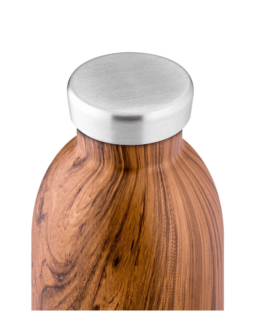 Clima Bottle Sequoia Wood 500ml