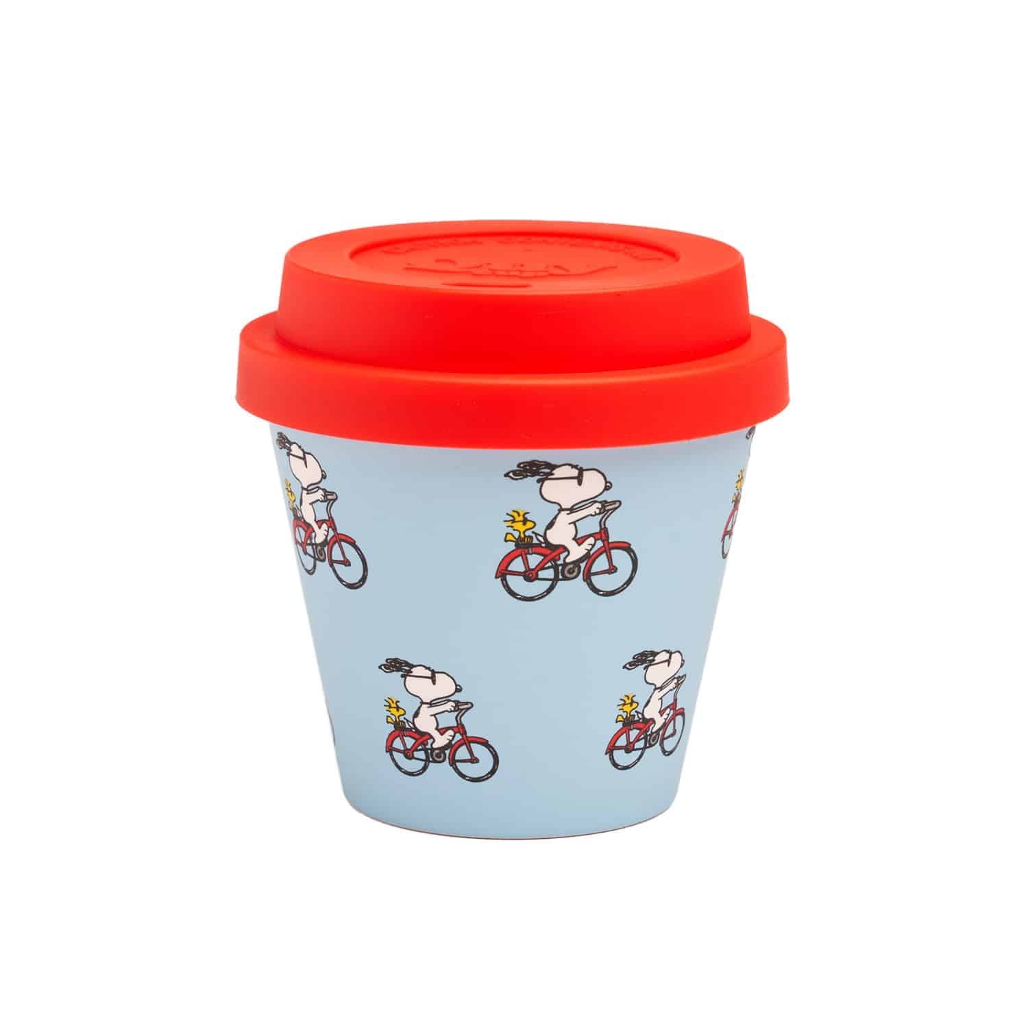 Tazzina Espresso Snoopy Bici