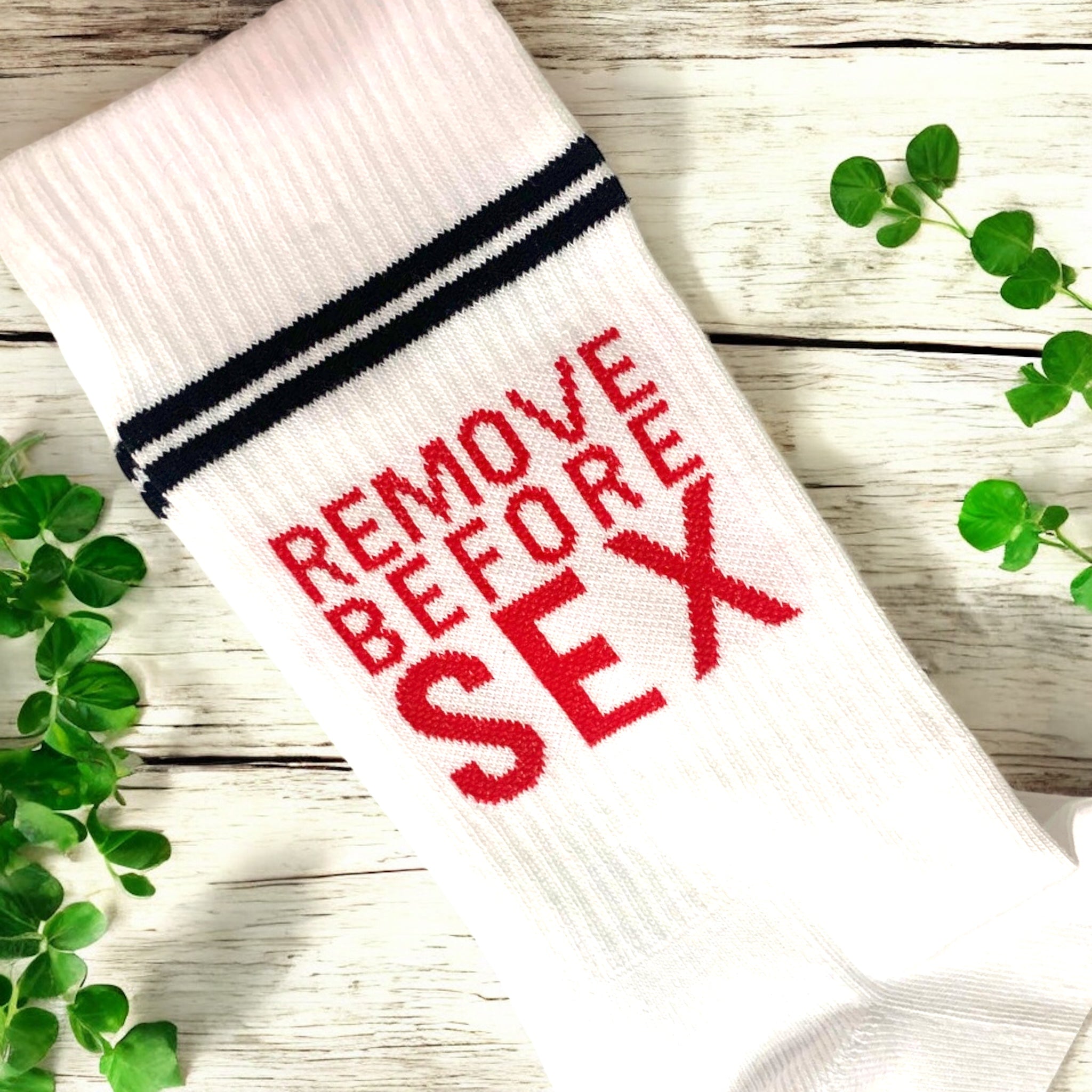 Calze REMOVE BEFORE SEX